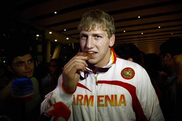 “Polar Bear” wrestler named Armenia’s best athlete in 2014