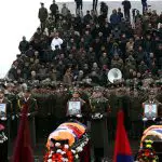 Killed helicopter pilots buried at Yerablur military pantheon 15