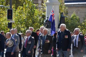 Many Australian veterans march on ANZAC Day in memory of their mates left behind, and the ones that have passed on before them.