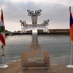 Armenian Genocide memorial cross has been placed underwater in Lebanon 7