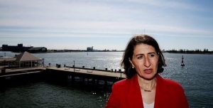 NSW Treasurer Gladys Berejiklian has withdrawn from a panel to discuss the film The Cut, which portrays events around the Armenian genocide 100 years ago.
