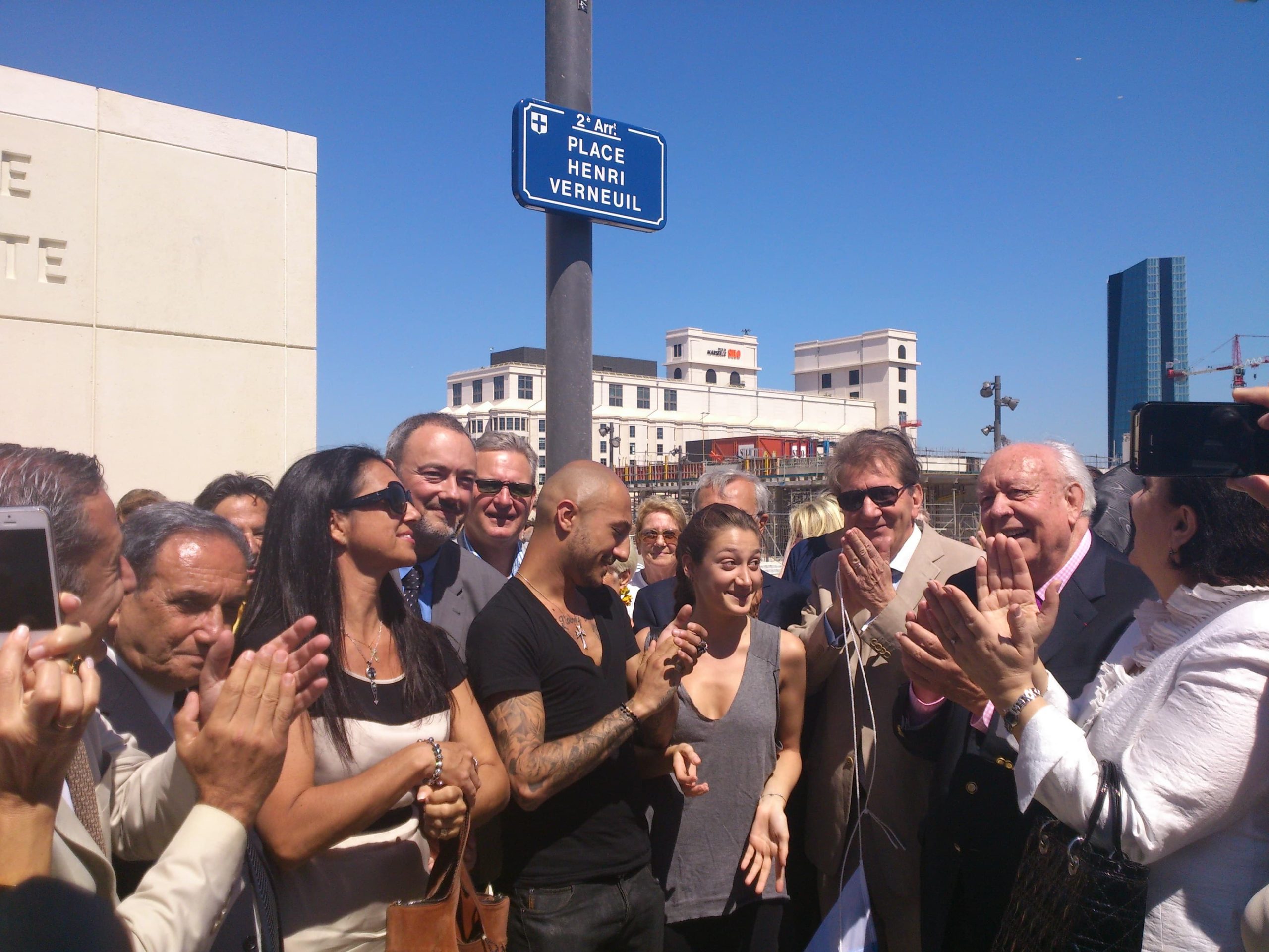 Inauguration of Place Henri Verneuil