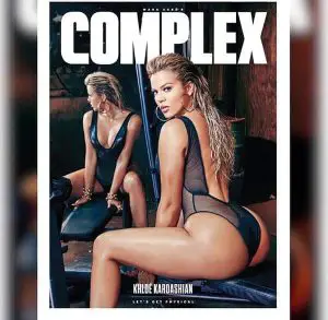 How good does khloe kardashian look in her complex shoot! 4