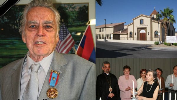 Larry Barnes Benefactor St. Garabed Church of Las Vegas Passes Away