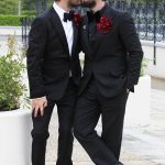 Arthur Gourounlian and Brian Dowling happily wed