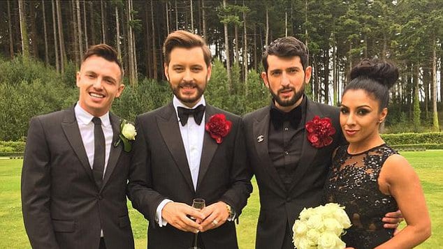 Choreographer Arthur Gourounlian and Big Brother’s Brian Dowling Tie The Knot