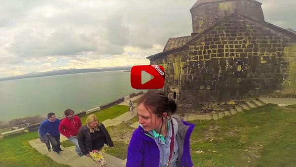(Video) Daria Makarycheva a Russian tourist exploring Armenia
