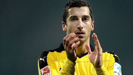 Henrikh Mkhitaryan is Armenia's Player of the Year for the fifth edition in succession