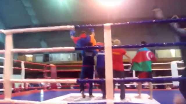 Azeris attack Armenian team as Karabakh athlete scores victory (video)