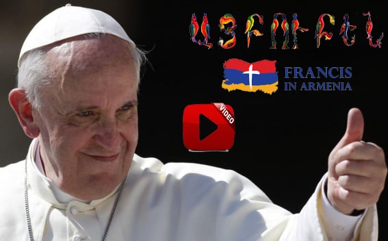 Live broadcast of pope welcoming