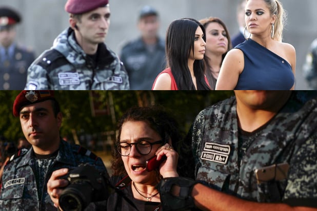 Activist Actress Arsine Khanjian Not Getting The Kardashian Treatment in Armenia
