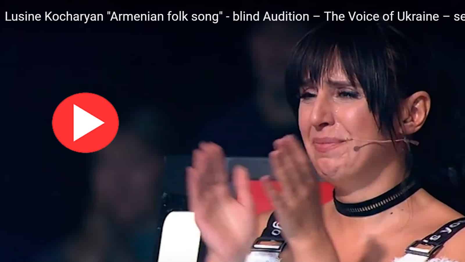 Armenian Participant Makes a Judge of Armenian Roots Cry In The Voice Ukraine