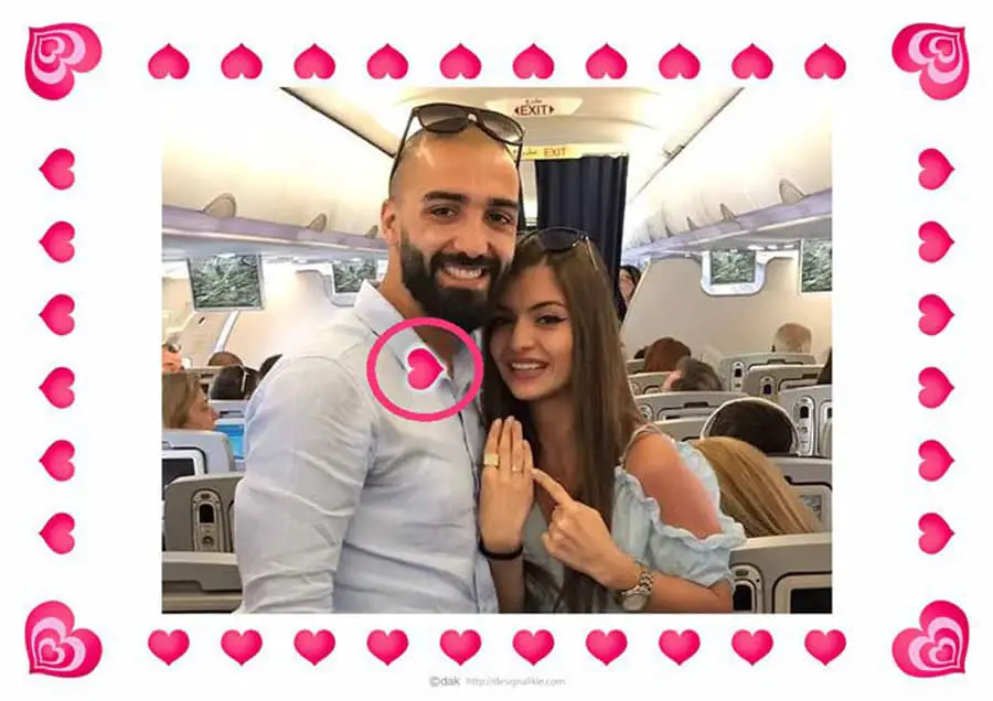Proposal on an Airplane: Armenian Young Man asks his Love to Marry him