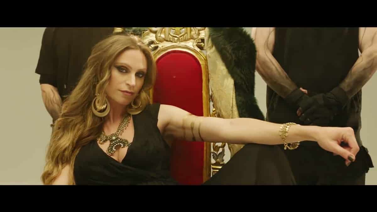 Image Snapshot of Lauren Hashian from her Video Clip Samson