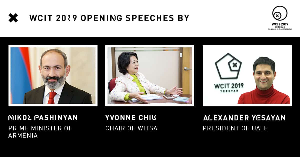 WCIT 2019 Announces Opening Speakers –  Aypoupen Exclusive Coverage