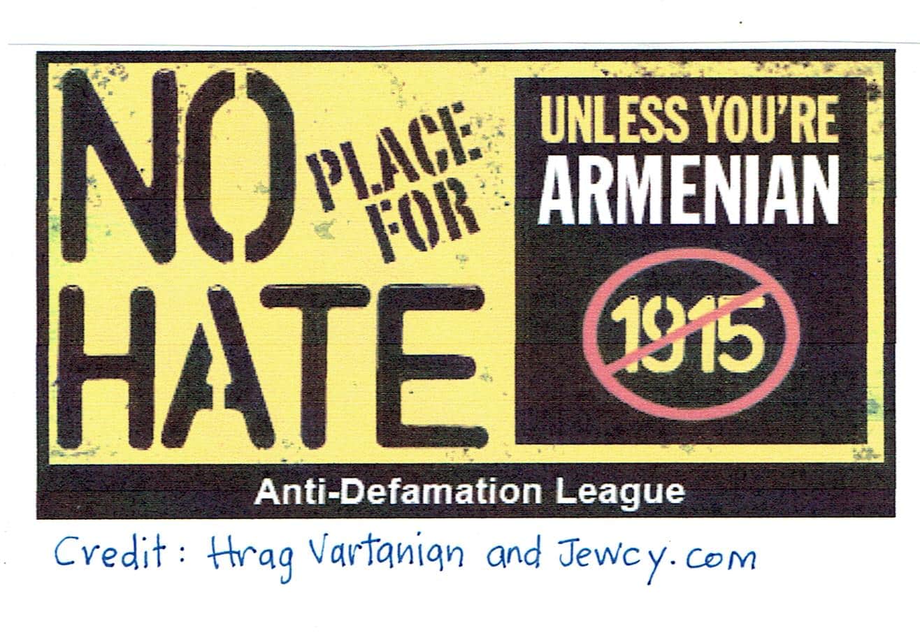Phony Anti-Defamation League’s Genocide Legislation