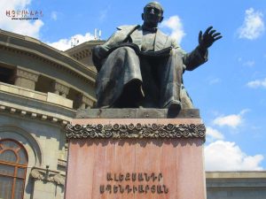 The Five Silent Statues of the Opera in Yerevan 1