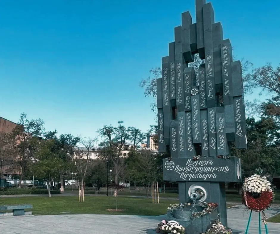 Operation Nemesis Memorial in Yerevan