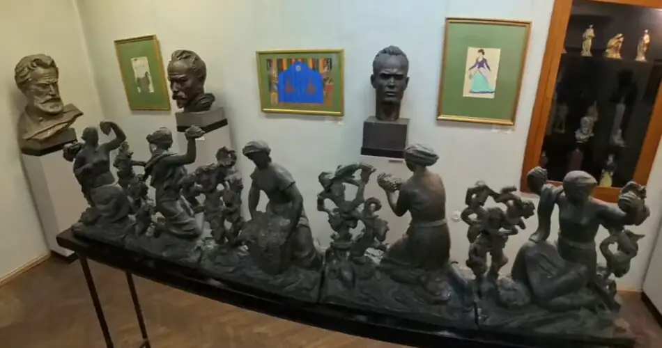 image from inside the museum